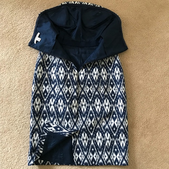 ⭐️ Banana Republic Ikat strapless dress 👗 - Picture 7 of 8